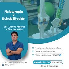 LFT. Carlos Alberto Vélez González, Fisioterapeuta.