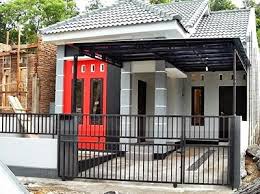 Contoh Gambar Model Desain Kanopi Besi Hollow Teras Rumah Minimalis Rumah Minimalis Rumah Desain Rumah