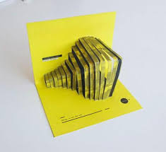 Flat size is 4 x 3.5. 20 Creative Folded Business Cards Paperblog