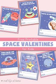 They're easy to print and display in the classroom, and you can choose from our labelled or. Valentine S Day Free Printable Cards For Kids Space Theme Homeschool Giveaways