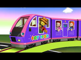 Toy Train Cartoon For Kids Toy Factory Kereta Api Youtube Train Cartoon Cartoon Kids Toy Train