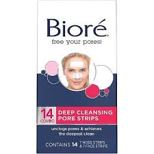 Biore Charcoal Deep Cleansing Pore Strips 18ct Biore Combo Pack Deep Cleansing Pore Strips Pore Strips Biore Pore Strips Nose Pore Strips