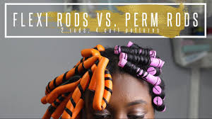 Perm Rods Vs Flexi Rods 4 Different Curl Patterns Hair