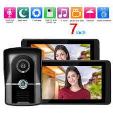 Video Intercom 7 Inch Hd Video Door Phone Doorbell Intercom Kit Home Gate Entry System 620fg12 Videocitofono New Doorbell Aliexpress