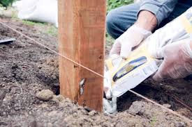 Chain grades 30, 43 and 70. How To Set A Fence Post Fence Post Installation Diy Dunn Diy