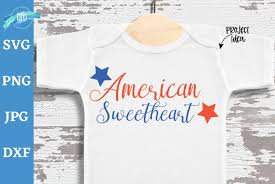 Download 4th Of July Svg American Sweetheart Svg American Girl Svg 110618 Cut Files Design Bundles