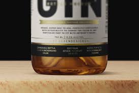 Download Gin Bottle Mockup Free Sample On Behance