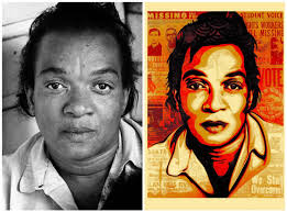 AMERICAN CIVICS: SHEPARD FAIREY X JIM MARSHALL ESTATE