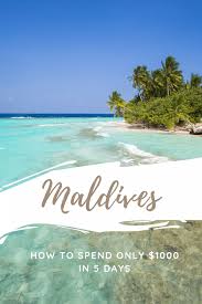 Maldives On A Budget I Spent Less Than 1000 On My 5d5n Maldives Holiday Bel Around The World Maldives Holidays Beach Vacation Tips Best Island Vacation