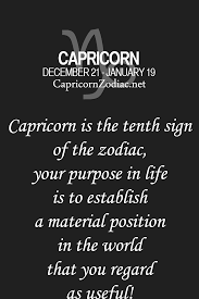 Capricorn (♑︎) is the tenth astrological sign in the zodiac out of twelve total zodiac signs, originating from the constellation of capricornus, the horned goat. Capricorn Zodiac Sign Home Facebook