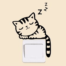 Wallpaper stiker dinding kamar anak biru galaxy planet ufo termurah. Yang Menarik Tidur Kucing Switch Stiker Kartun Vinyl Dekoratif Stiker Dinding 2ss0005 Switch Sticker Wall Stickerdecorative Wall Stickers Aliexpress