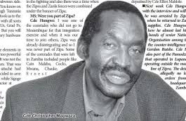 Cde Hungwe meets Chissano, Castro