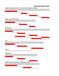 2015 bike sizing guide on our bikes concept cyclery bike