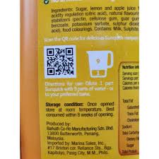 Technical information about the technology of the website. Sunquick Lemon Concentrate Shopee Philippines
