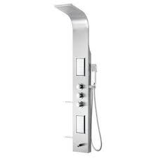 Anzzi Field Series Fixed Shower Head Shower Panel System Shower Panels Shower Heads Body Shower