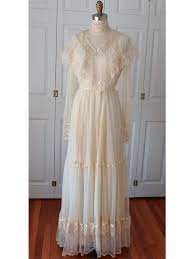 70s Gunne Sax Edwardian Inspired Wedding Dress Long Sleeve Wedding Dress Lace 70s Wedding Dress Vintage Dresses