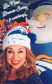 Broncos gaiter for cold weather support