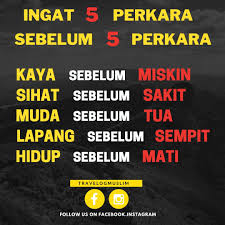 Download ingat 5 perkara mp3 music file. Travelog Muslim Photos Facebook