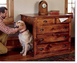 Dog Cage Made Out An Old Dresser Diy Dog Bed Dog Crate Furniture Diy Dog Crate