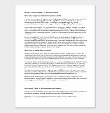 A reference letter is usually written to testify to a person or (occasionally) a company's skills, character and/or achievements. Character Reference Letter For Immigration Format Samples