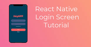 The <button /> component accepts title and onpress props but it does not accept a style prop, which makes it hard to customize the style. React Native Login Screen Tutorial React Native Master