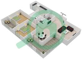 Currently, we want to share you some pictures to imagine you, whether the particular of the photo are artistic images. Floor Plans For Type B 2 Bedroom Apartments In Al Khail Heights Bayut Dubai