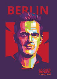 Shinji nakamura 1 year ago 1 comment. Berlin Money Heist Poster By Gilang Bogy Displate