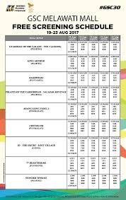 Gsc cinema malaysia offers buy 1 free 1 movie ticket and discount ticket price promotion during 2017 /2018 with major credit cards in malaysia. Gsc Free Screening Giveaway é€å‡ºå…è´¹æˆç¥¨