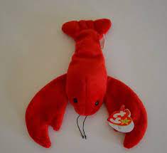Beanie Baby Pinchers Plush Beanbag Lobster D O B June 19 1993 P V C Pellets 8421040261 Ebay In 2021 Baby Beanie Food Pillows Plush