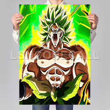 Maybe you would like to learn more about one of these? Broly Dragon Ball Super Poster Print Art Wall Decor Replacement