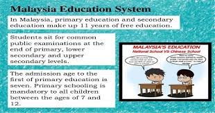 Malaysia Education System Education System In Malaysia