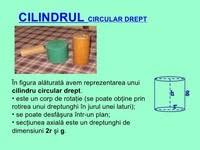 Aria totală a unui cilindru este egală cu suma dintre dublul ariei bazei şi aria suprafeţei laterale. Cilindrul Circular Drept Formule Pentru Arii Si Volum Quiz Quizizz