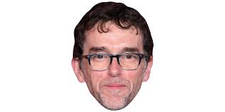 Mark Charnock (Glasses) Celebrity Mask -