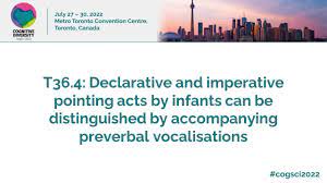 T36.4: Declarative and imperative pointing acts by infants can be  distinguished by accompanying ... - YouTube