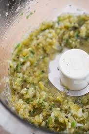 Grilled Green Tomato Salsa Recipe Wonkywonderful Tomato Salsa Recipe Grilled Green Tomatoes Green Tomato Salsa Recipes