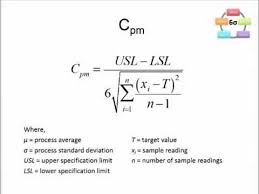 Process Capability Cp Cpk Six Sigma Study Guide