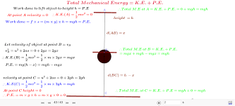 We did not find results for: Conservation Of Mechanical Energy Of A Free Falling Object Geogebra