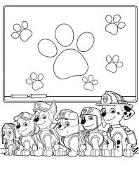 Paw patrol printable coloring pages. Paw Patrol Coloring Pages Free Printable Coloring Pages For Kids
