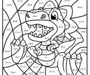 Ce dessin a été mis à la disposition des internautes le 07 février 2106. Coloriage Magique Addition Difficile Dessin Gratuit A Imprimer
