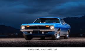 Image result for Bright Blue 1970 Barracuda