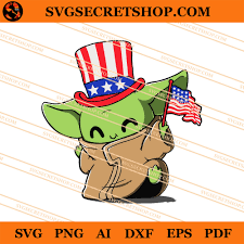 Download Baby Yoda 4th Of July Svg 4th Of July Svg Baby Yoda Svg