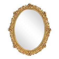 1930s Rococo Brass Miniature Desk Mirror Frame In 2020 Desk Mirror Miniature Desk Mirror Frames