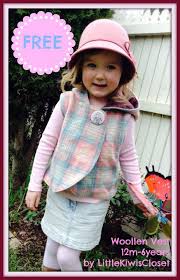 If you don't want to become a subscriber but still want to get a downloadable sewing patterns with easy to follow instructions. Woollen Vest 12m 6years Vest Sewing Pattern Sewing Kids Clothes Sewing Patterns For Kids