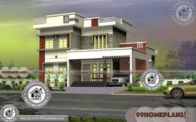 Porch area 00 sq ft: 2 Storey 3 Bedroom House Plans With Flat Roof Simple Modern Homes Bedroom House Plans House Plans With Photos House Plans