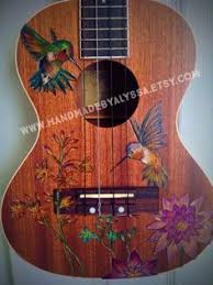 Your bedroom was probably the first room you ever helped to decorate. 34 Diy Ukulele Ideas Ukulele Ukulele Art Guitar Painting