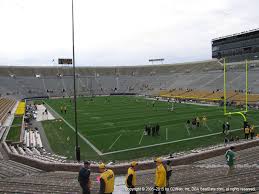 notre dame stadium view from lower level 3 vivid seats