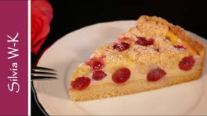 Vanille zucker 250 g schmand 1 päck. Stachelbeerkuchen Obstkuchen Auch Mit Kirschen Mirabellen Aprikosen Johannisbeeren Pudding Youtube