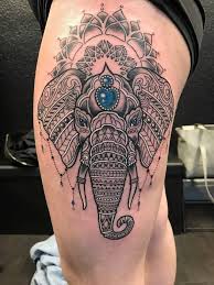 Pin By Mikayla Lloyd On Sak Yant Elephant Head Tattoo Elephant Tattoos Indian Elephant Tattoo