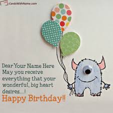 Happy Birthday Wishes Card With Name And Photo Edit Cutest Happy Birthday Wishes With Name Editing Cards With Name Generator Birthday Wishes With Name Cute Happy Birthday Wishes Happy Birthday Fun