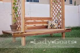 Maybe you would like to learn more about one of these? Outdoor Bench With Arbor Ana White